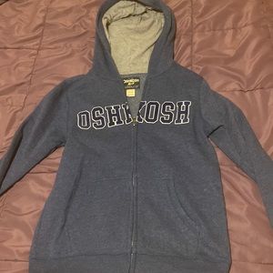 Oshkosh boys zip up sweater
